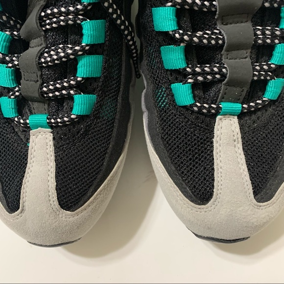 Nike Air Max 95 Grape Purple Grey Black Teal Mens Size 7 609048-030 Rare - Picture 8 of 13